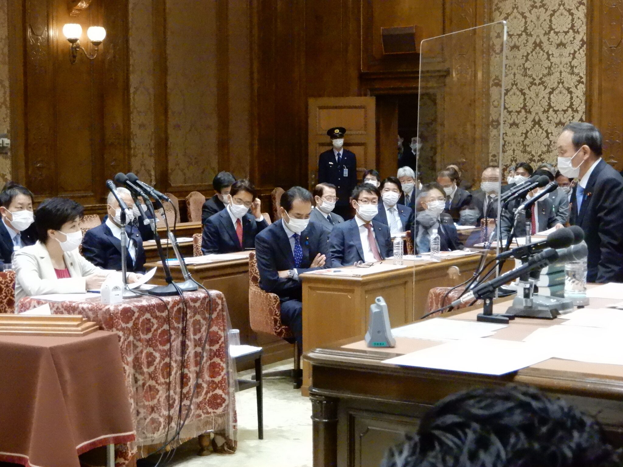 2021年4月12日 決算行政監視委員会 総理TV入りで質問を行いました 活動報告ブログ